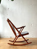 Teak Rocking Chair by Frank Reenskaug for Bramin