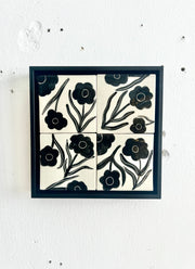 Ceramic Tile Wall Hanging by Susan Balto & Bob Jappe
