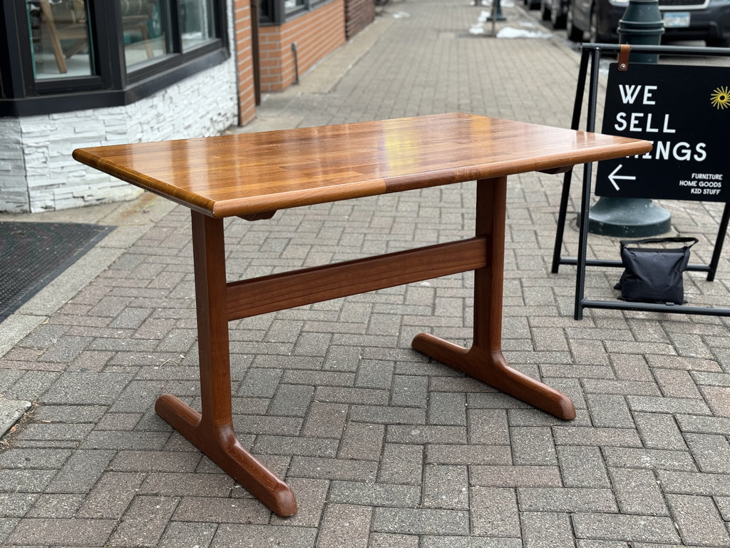 Solid Teak Desk / Small dining table