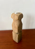 Oak Tea Light Candle Pedestal