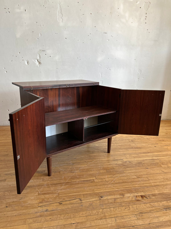 Danish Modern Bar Cabinet / Sideboard in Rosewood #149