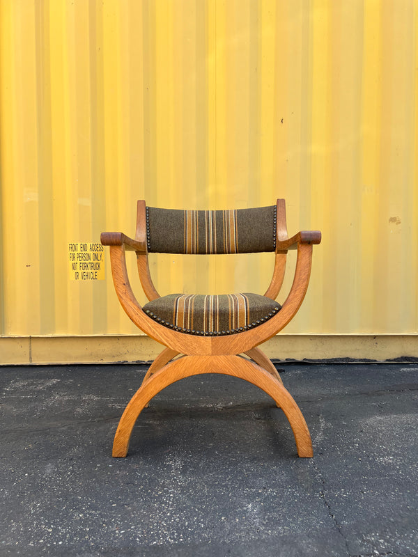 Danish Side Chair in Oak Designed By Henning Kjærnulf #32