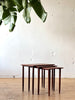 Danish Teak Nesting Tables #282