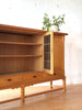 Oak & Glass Highboard / Sideboard by Henning Kjaernulf #759