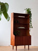 Mid-Century Danish Modern Bookshelf / Display Case in Teak