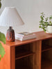 Danish | Mid-Century Modern Tambour Sideboard in Teak by Carlo Jensen