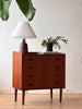 Danish Modern | Mid-Century Modern Chest of Drawers with Vanity in Teak