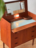 Danish Modern | Mid-Century Modern Chest of Drawers with Vanity in Teak