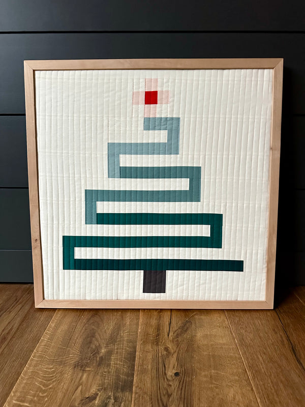 Christmas Tree Wall Hanging by Lisa Marie Quilts