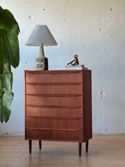 Danish Teak Chest of Drawers #2327