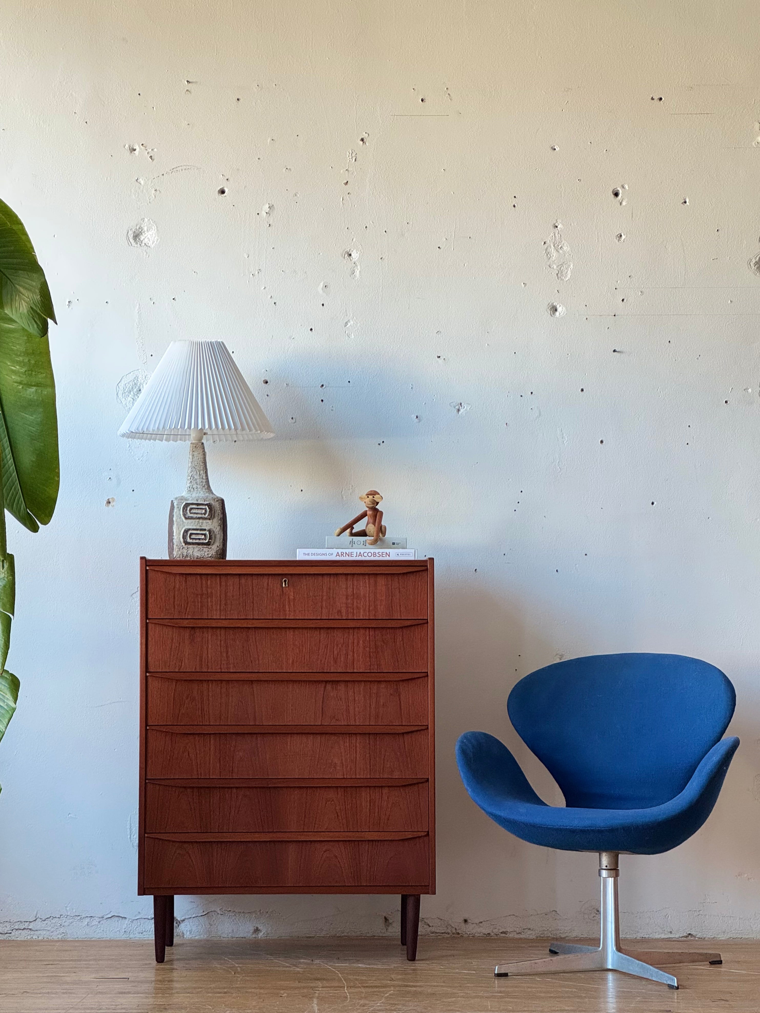 Danish Teak Chest of Drawers #2327