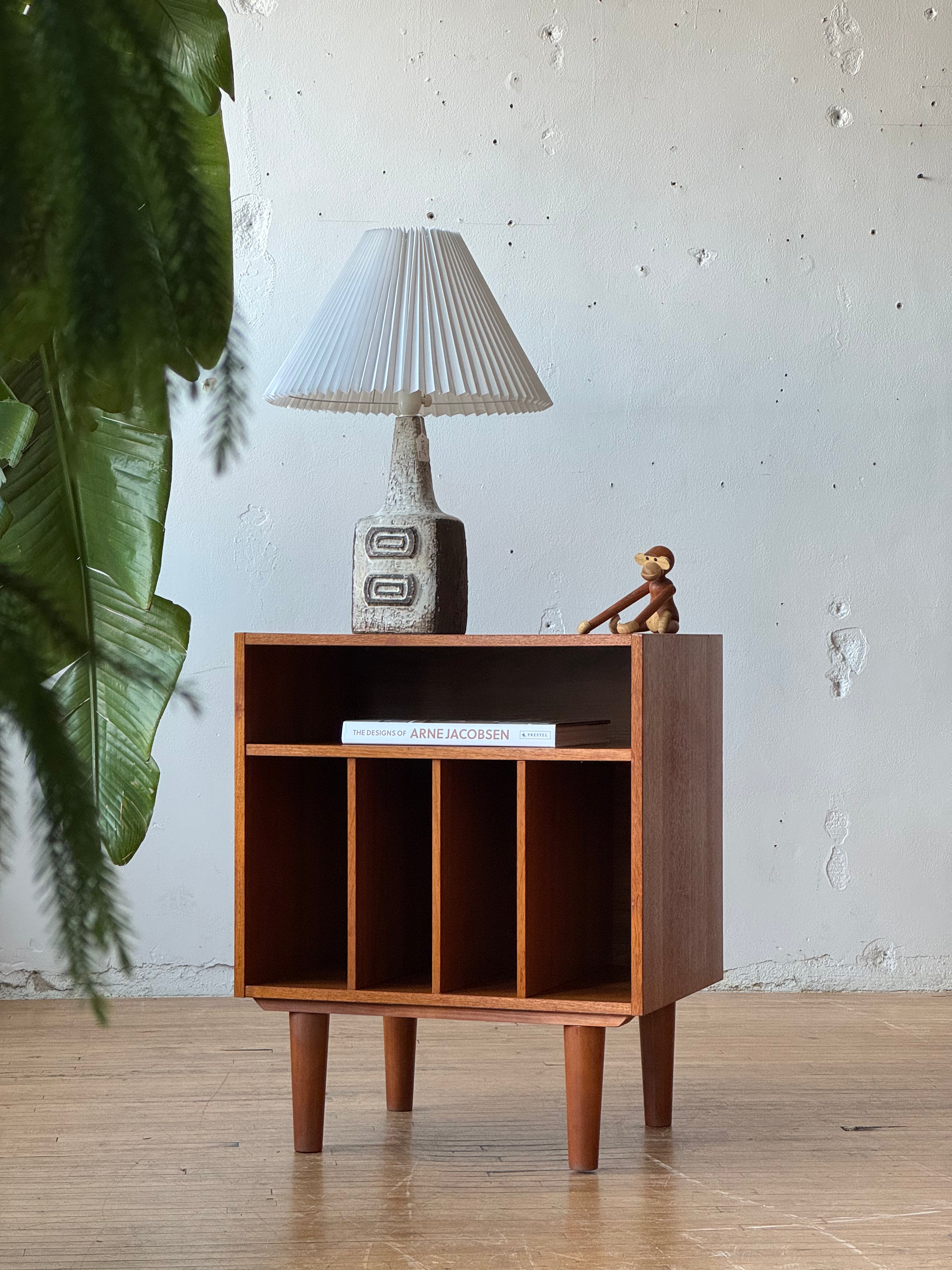 Danish Modern Bookshelf / Record Stand