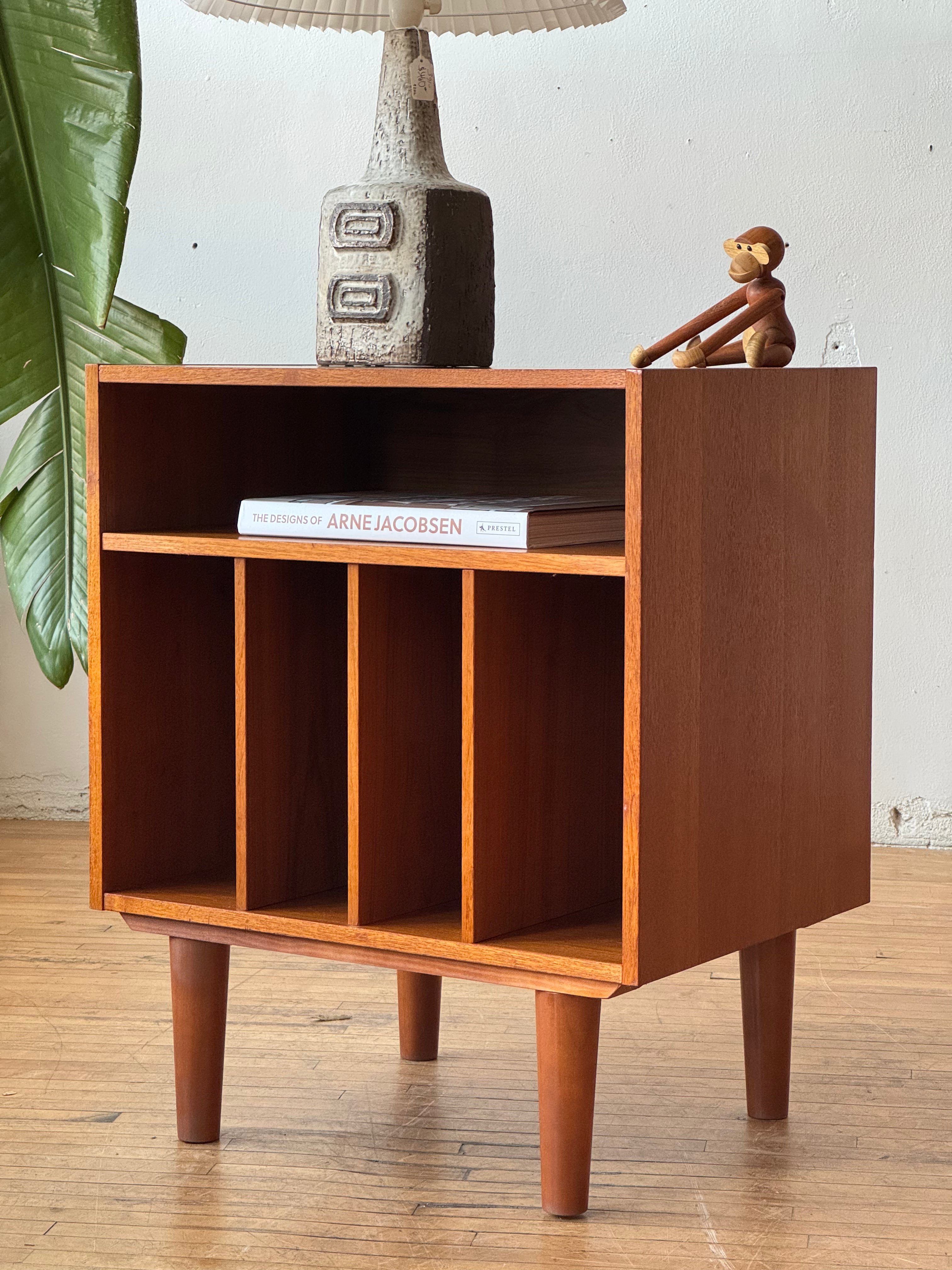 Danish Modern Bookshelf / Record Stand