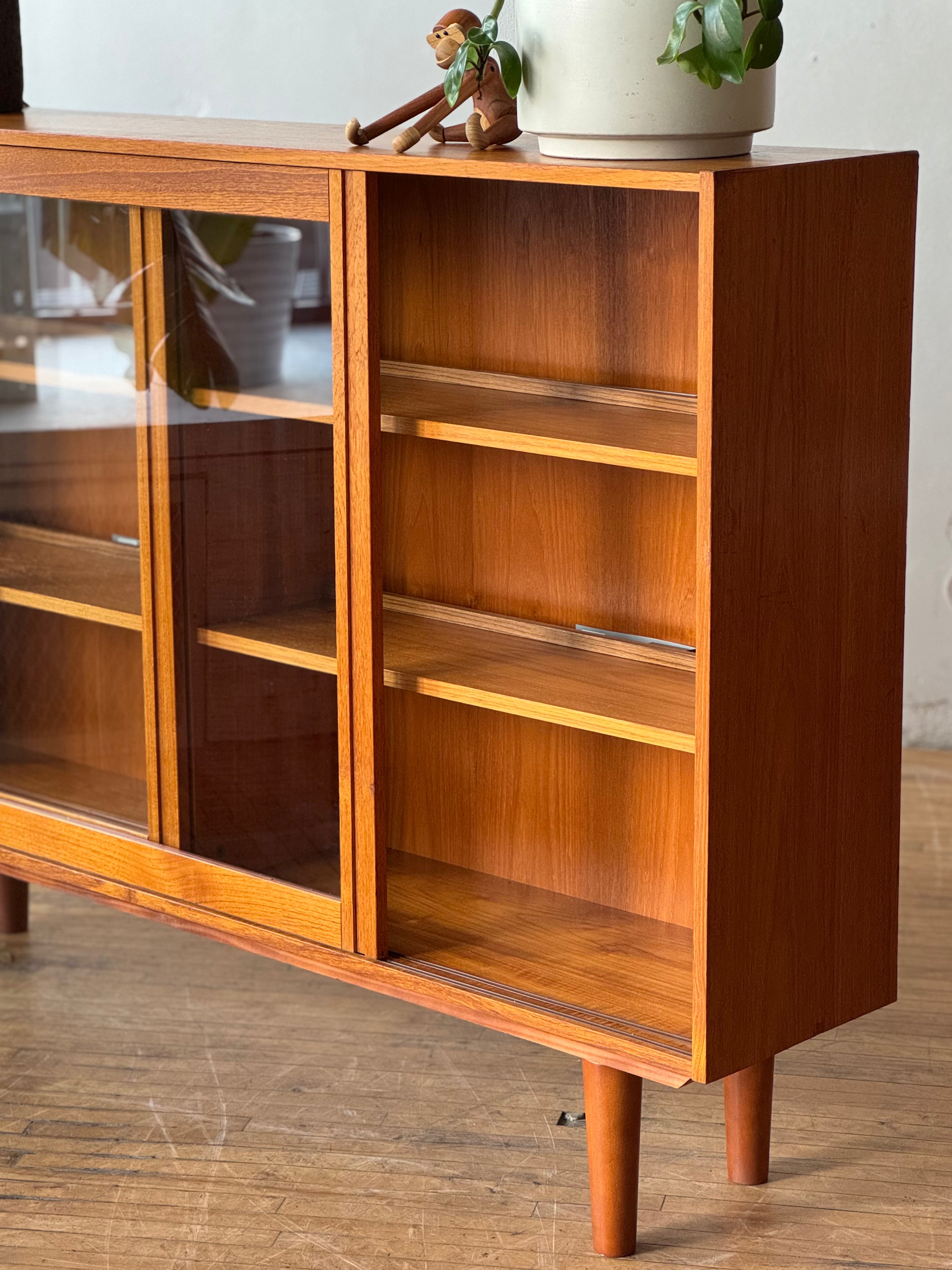 Danish Teak & Glass Cabinet