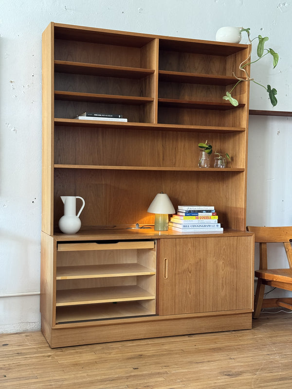 Teak Bookshelf / Wall Unit by Carlo Jensen