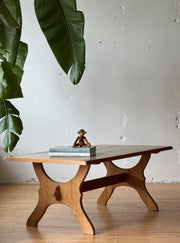 Danish Oak & Tile Coffee Table by Henning Kjaernulf #1710