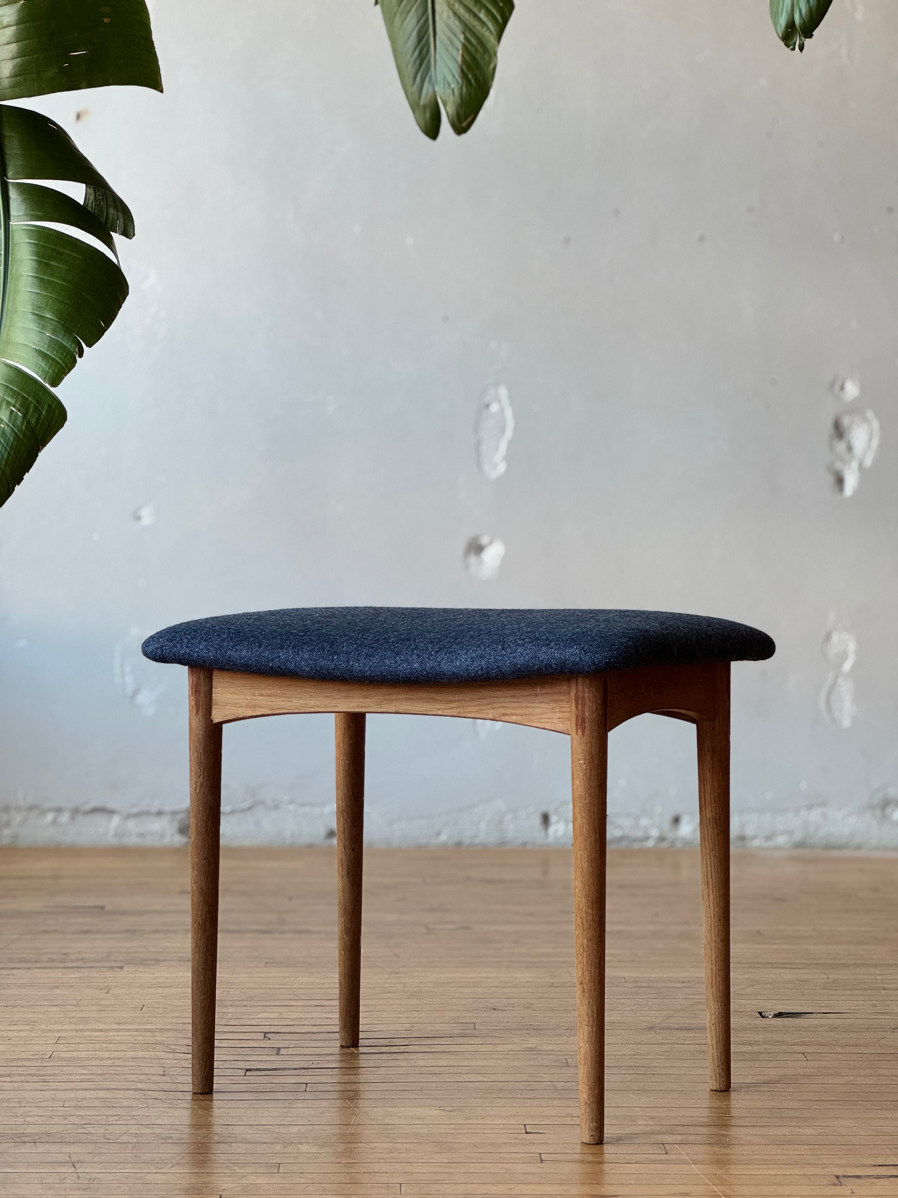Danish Oak Ottoman / Stool