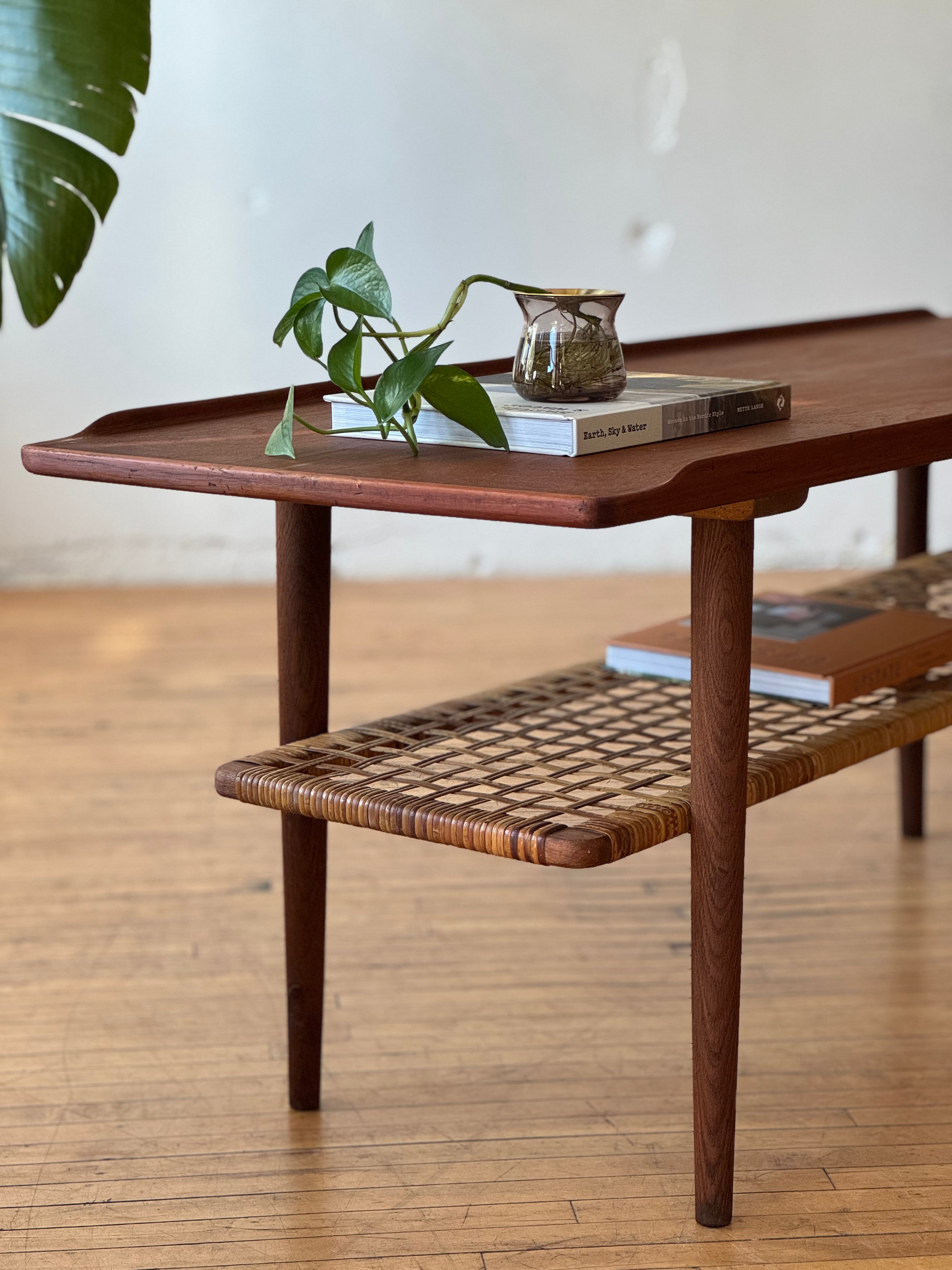 Danish Teak & Oak Coffee Table