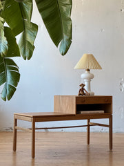 Swedish Oak Telephone Bench by Engstrom Myrstrand for Tingströms #928
