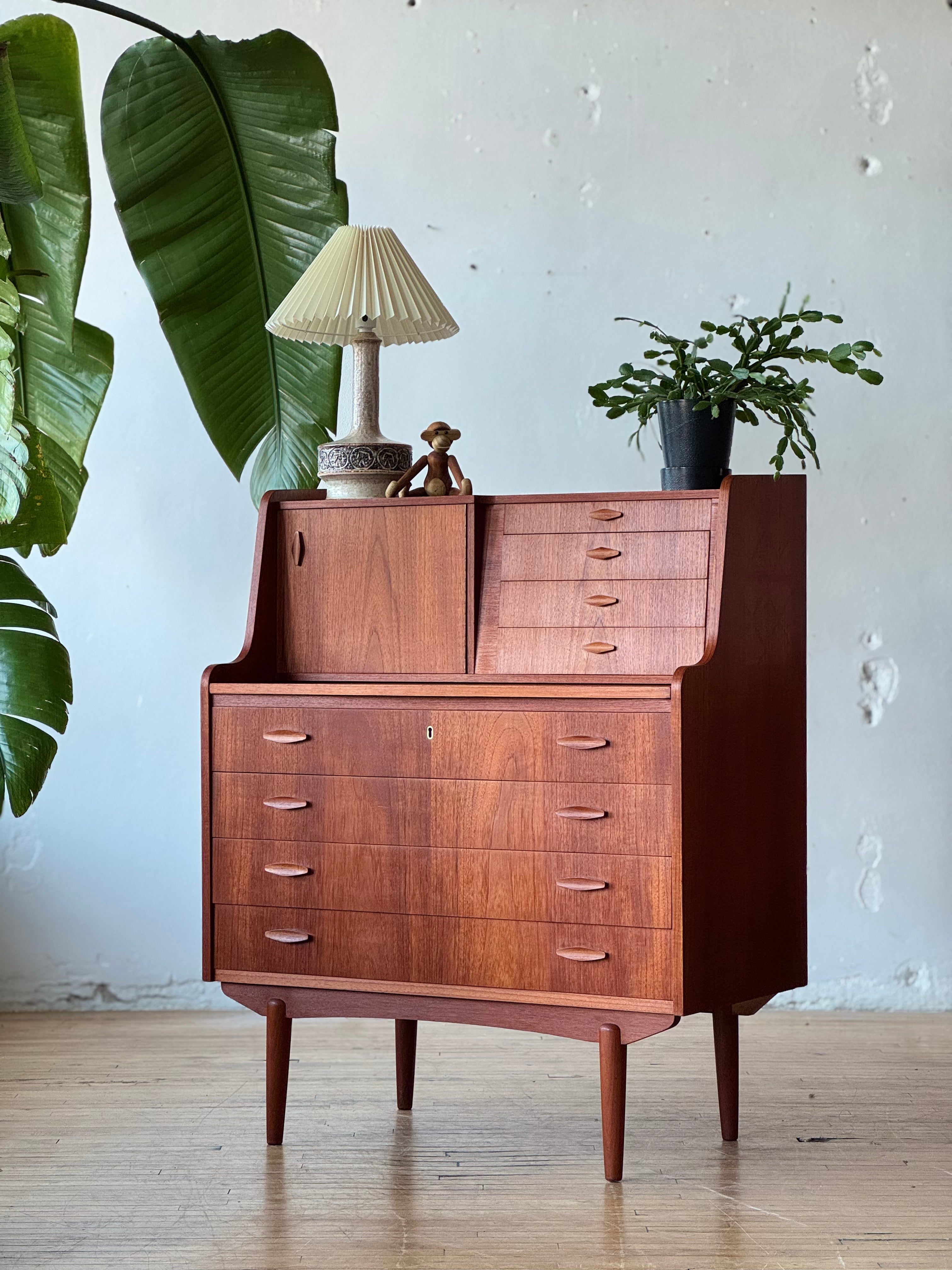 Danish Teak Secretary #1433