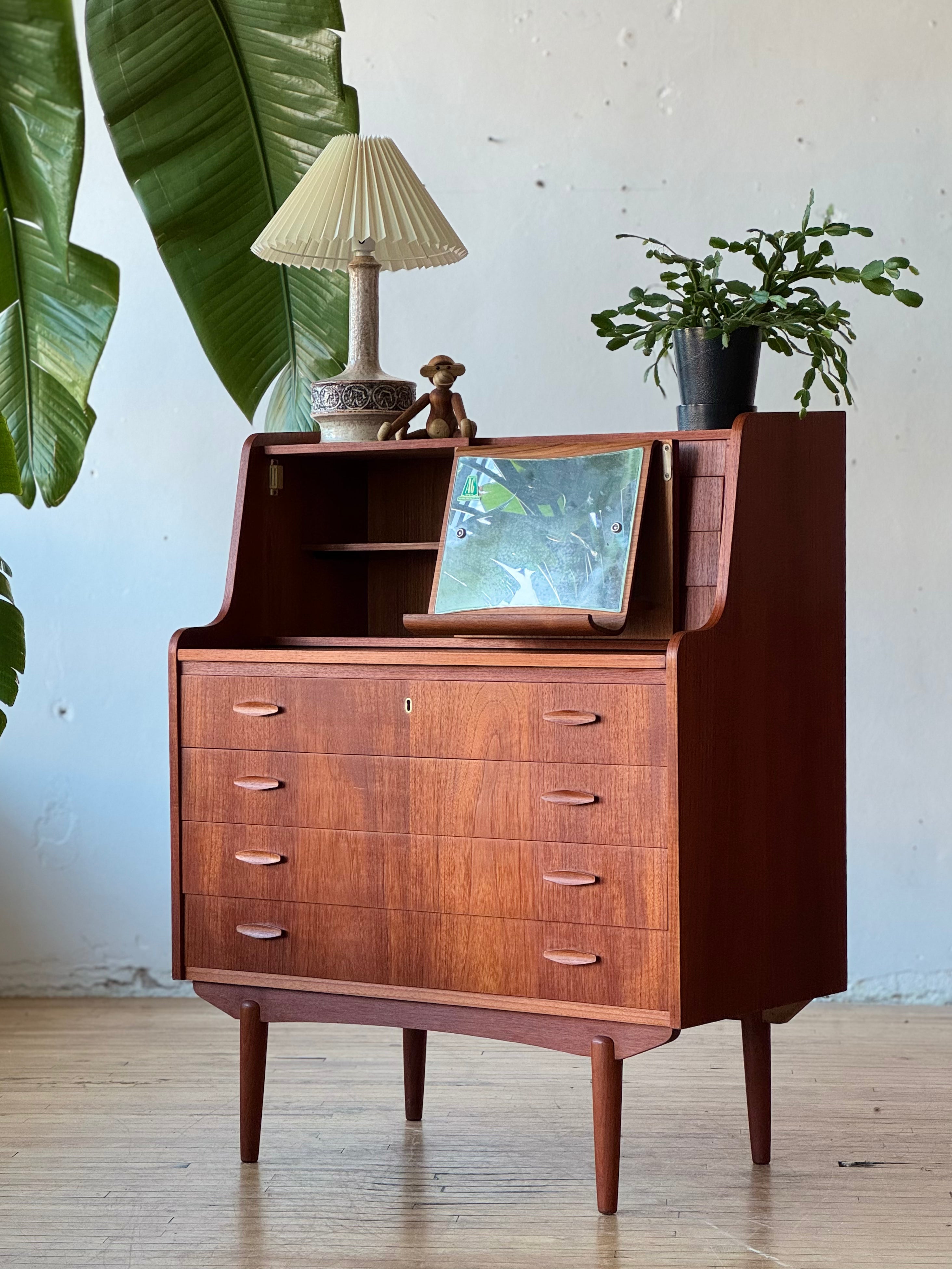 Danish Teak Secretary #1433