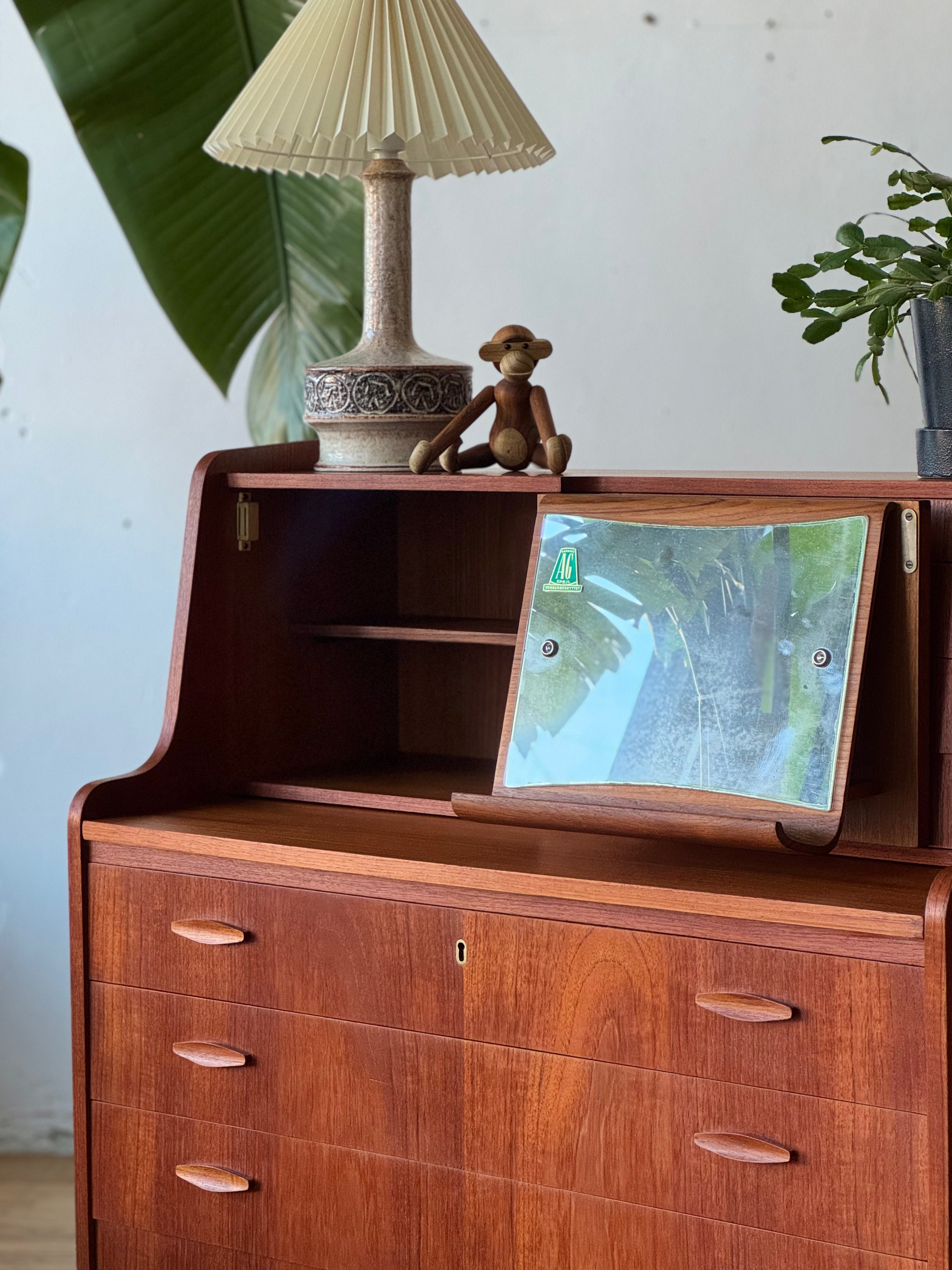 Danish Teak Secretary #1433