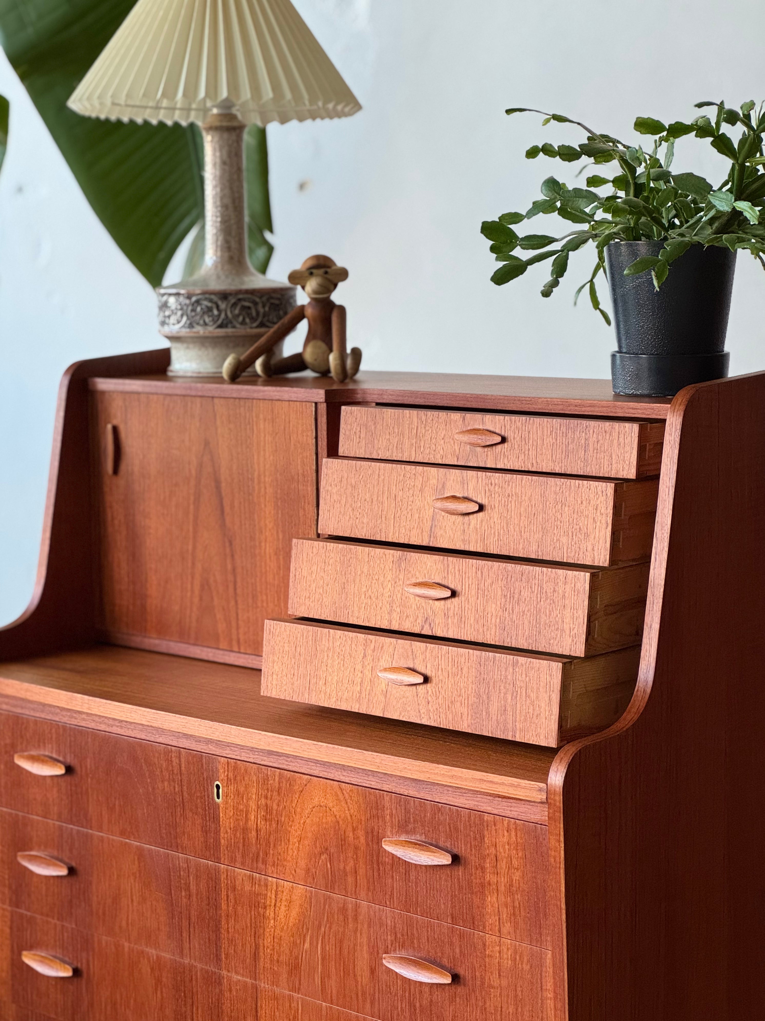 Danish Teak Secretary #1433