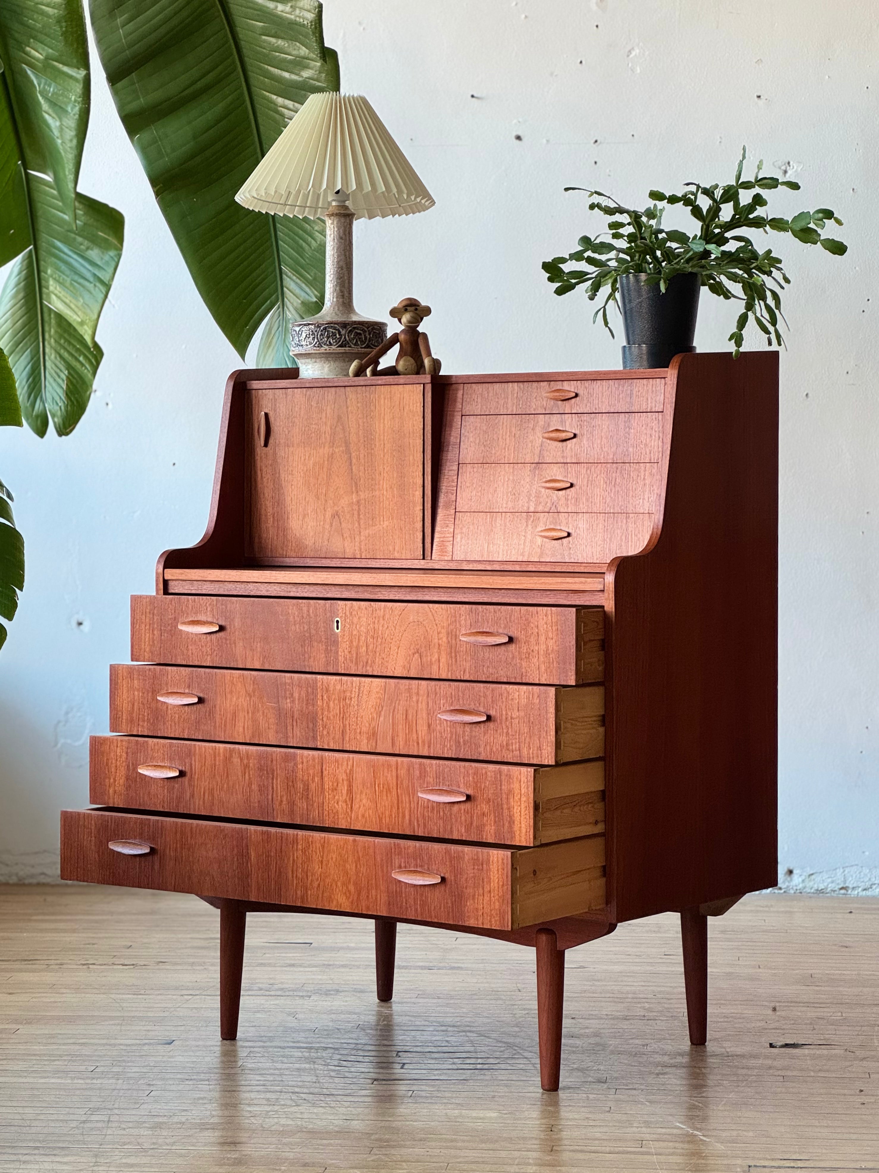 Danish Teak Secretary #1433