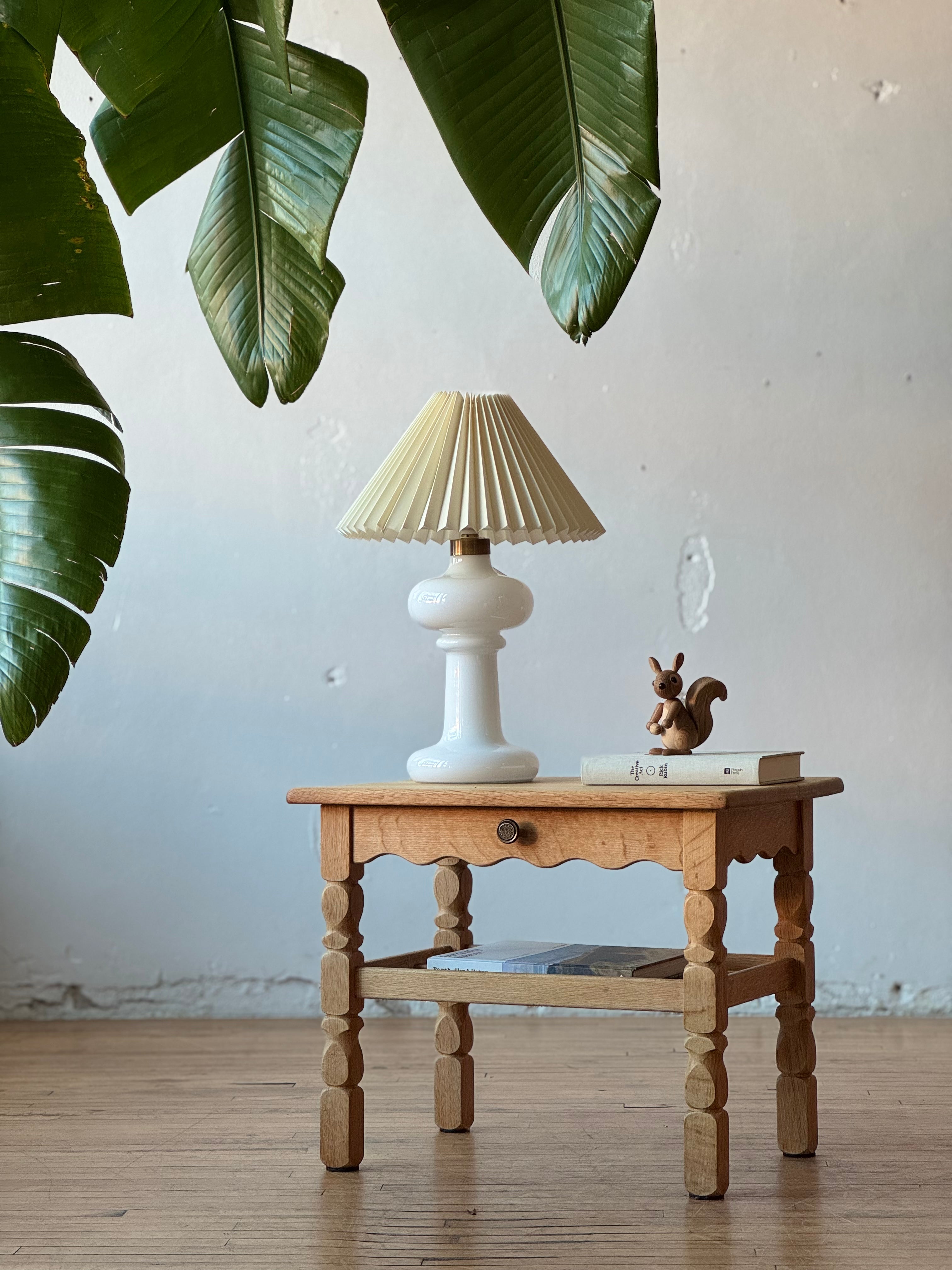 Oak Side Table by Henning Kjaernulf