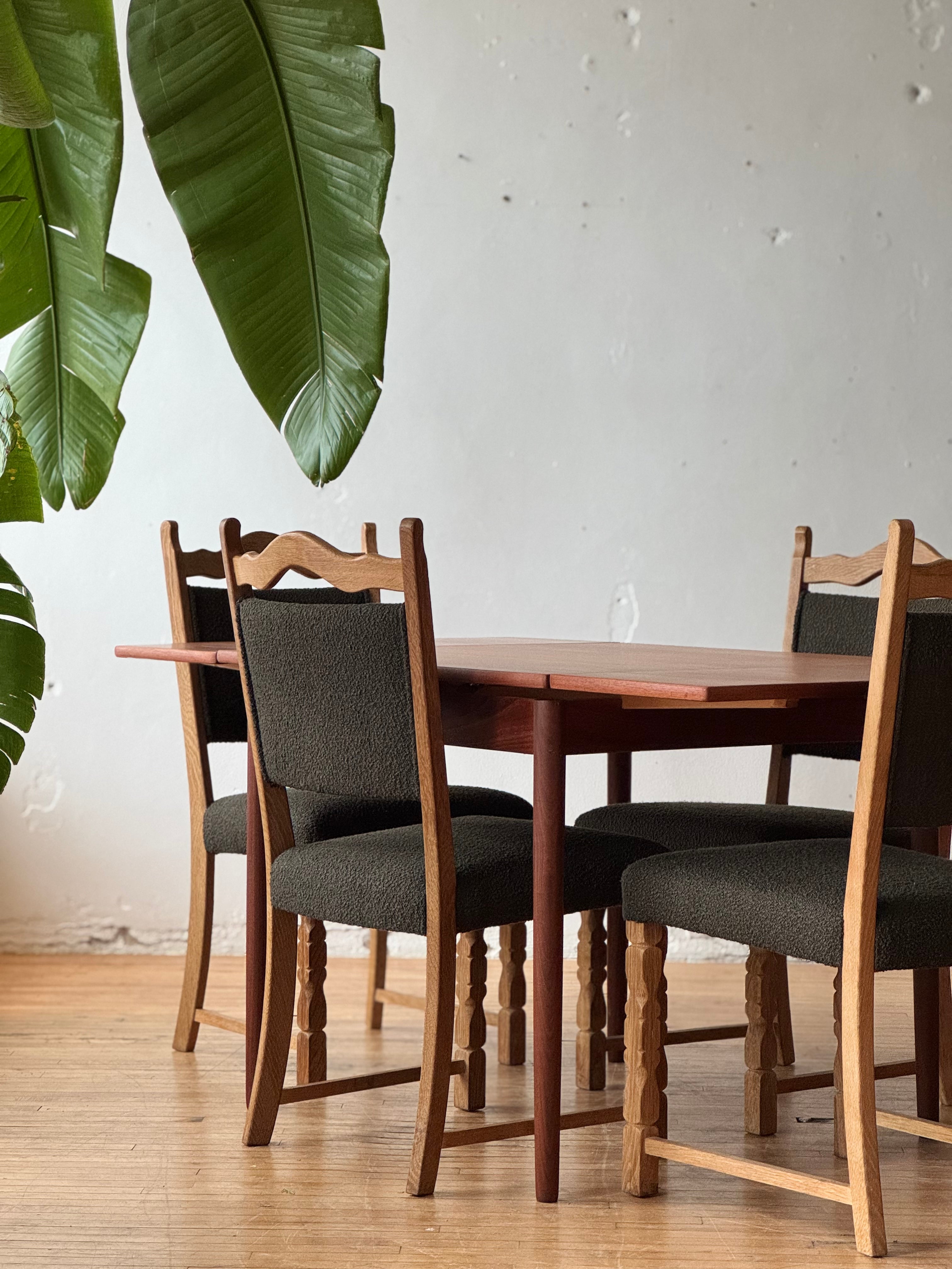 Danish Modern Dining Table in Teak