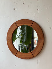 Swedish Pine & Glass Mirror #935