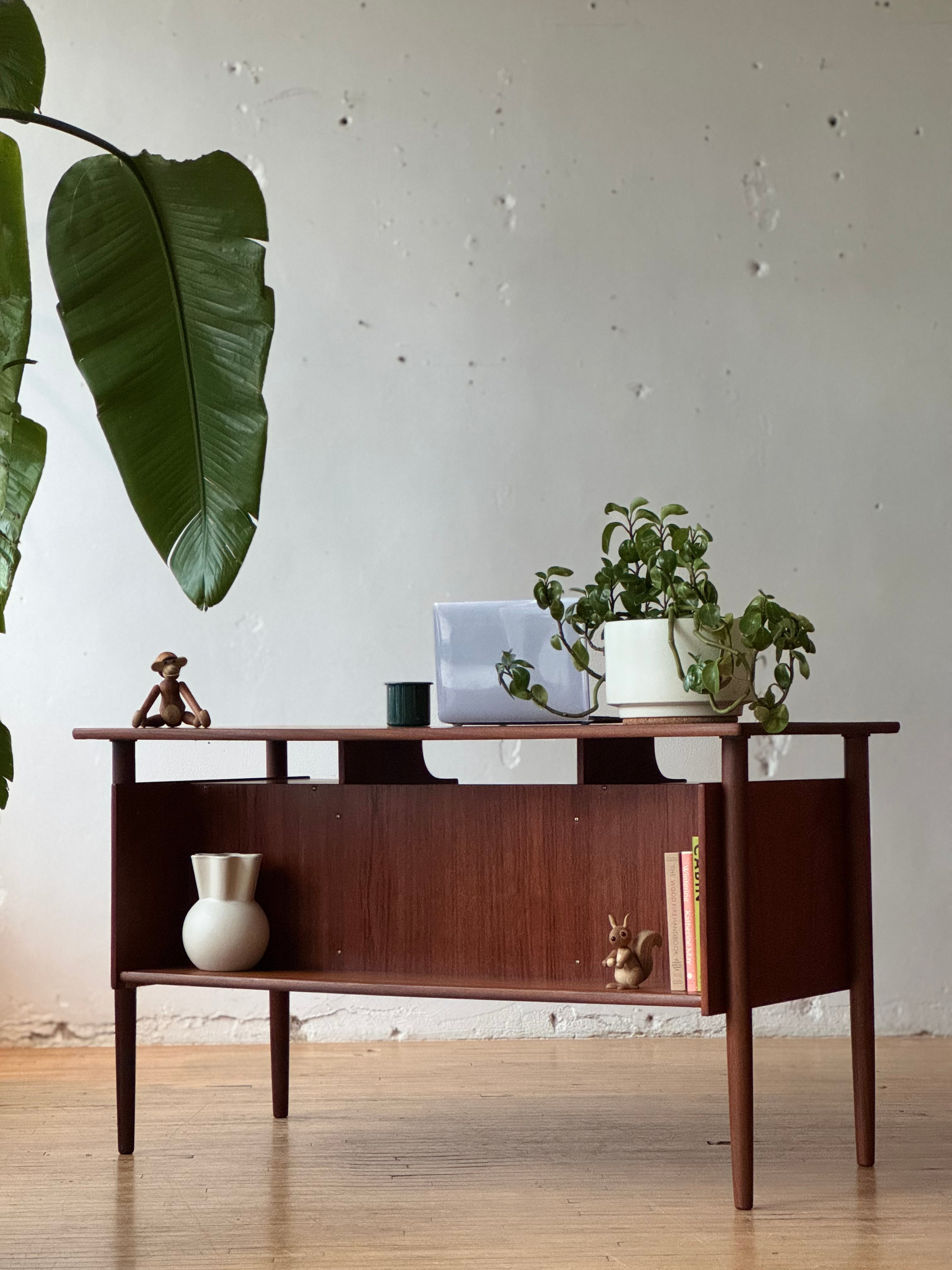 Danish Modern Writing Desk in Teak