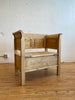 Pine Bench with Storage #245