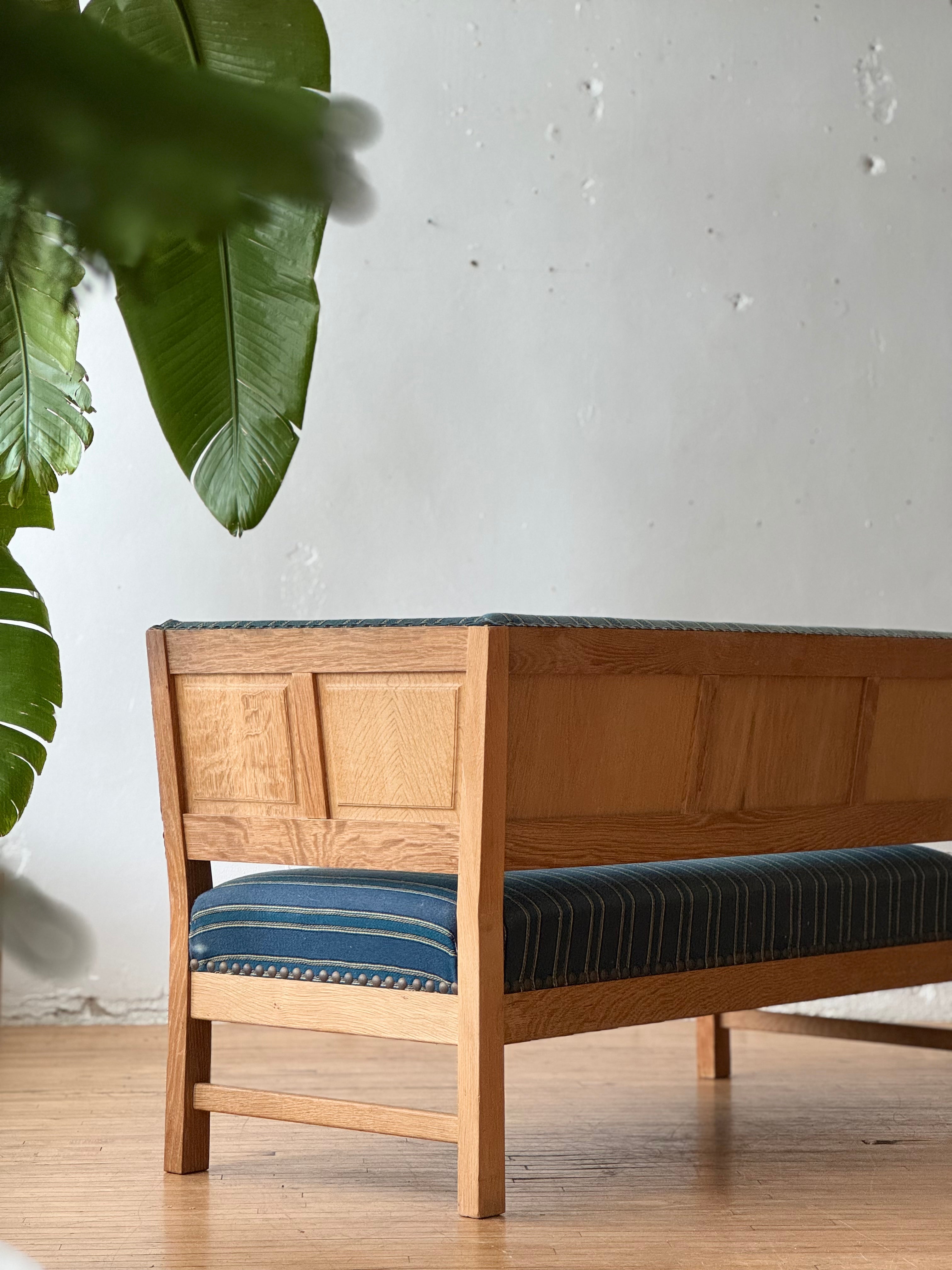 Danish Oak Sofa #2674