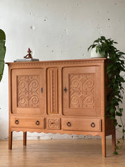 Oak Highboard By Henning Kjaernulf #2724