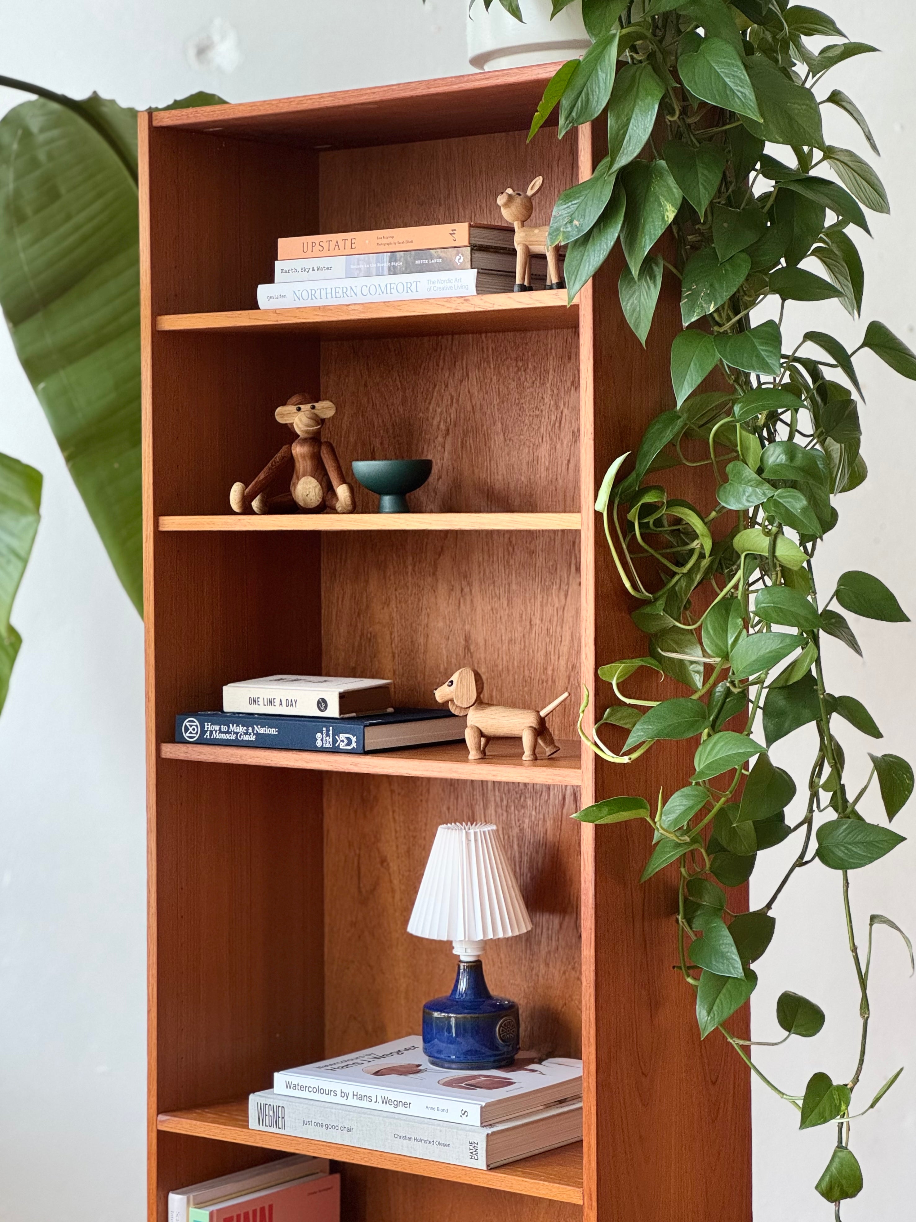 Danish Modern Bookshelf in Teak #425