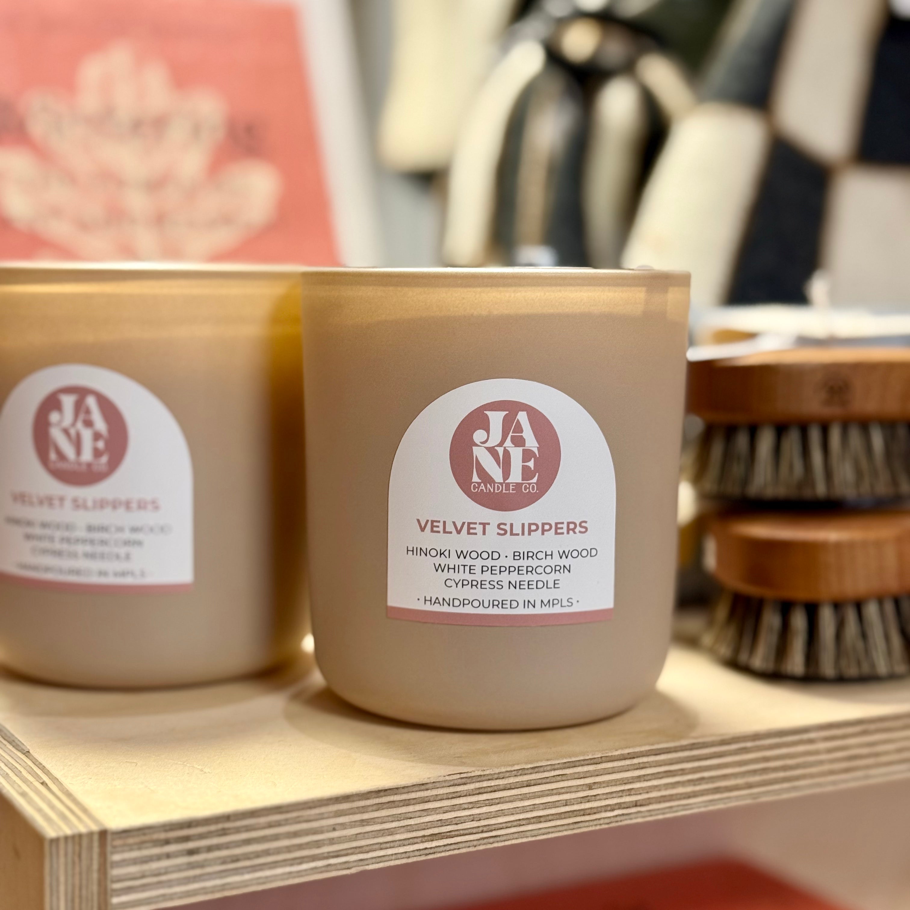 Velvet Slippers Candle