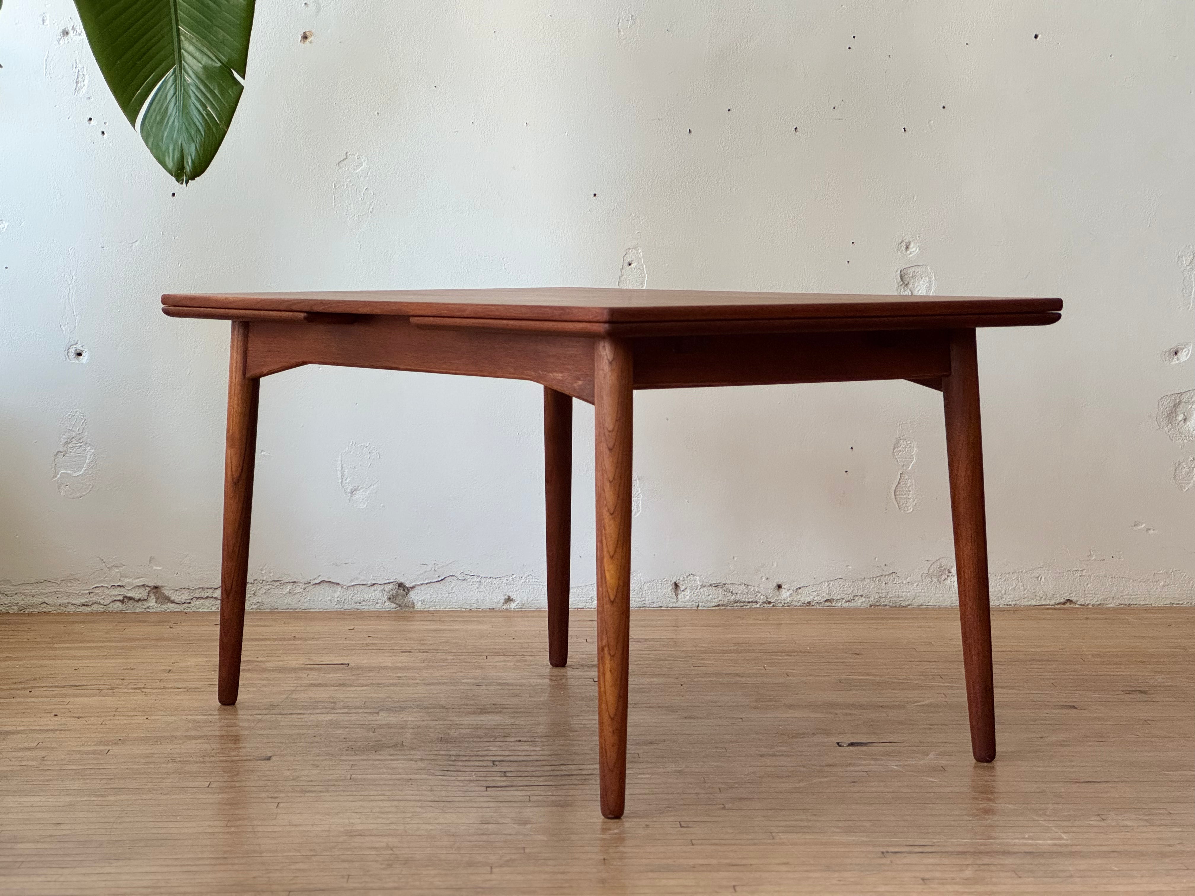 Danish Modern Teak Dining Table by Omann Jun #2690