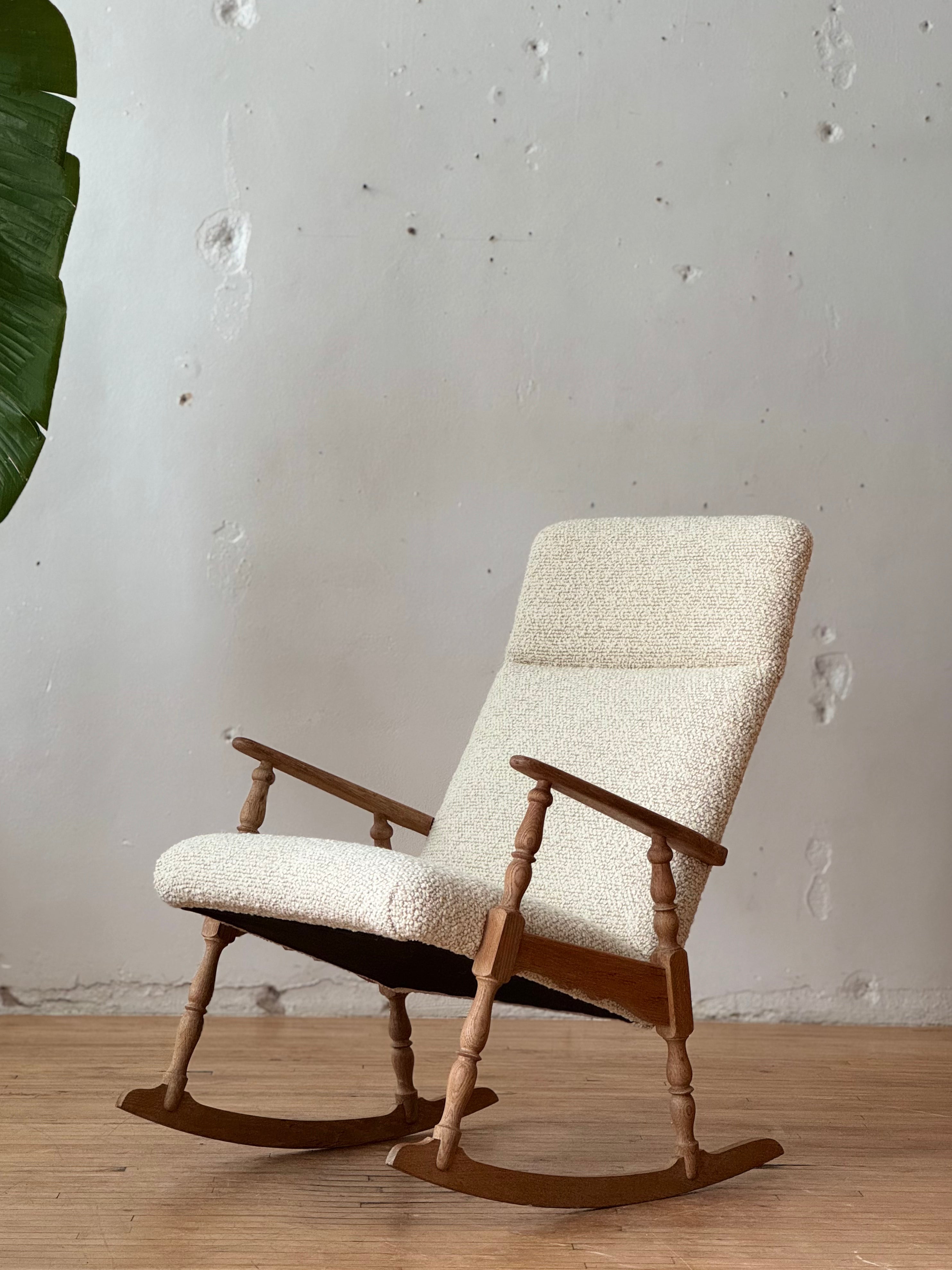 Danish Oak Rocking Chair by Henning Kjaernulf #2708 - On Hold