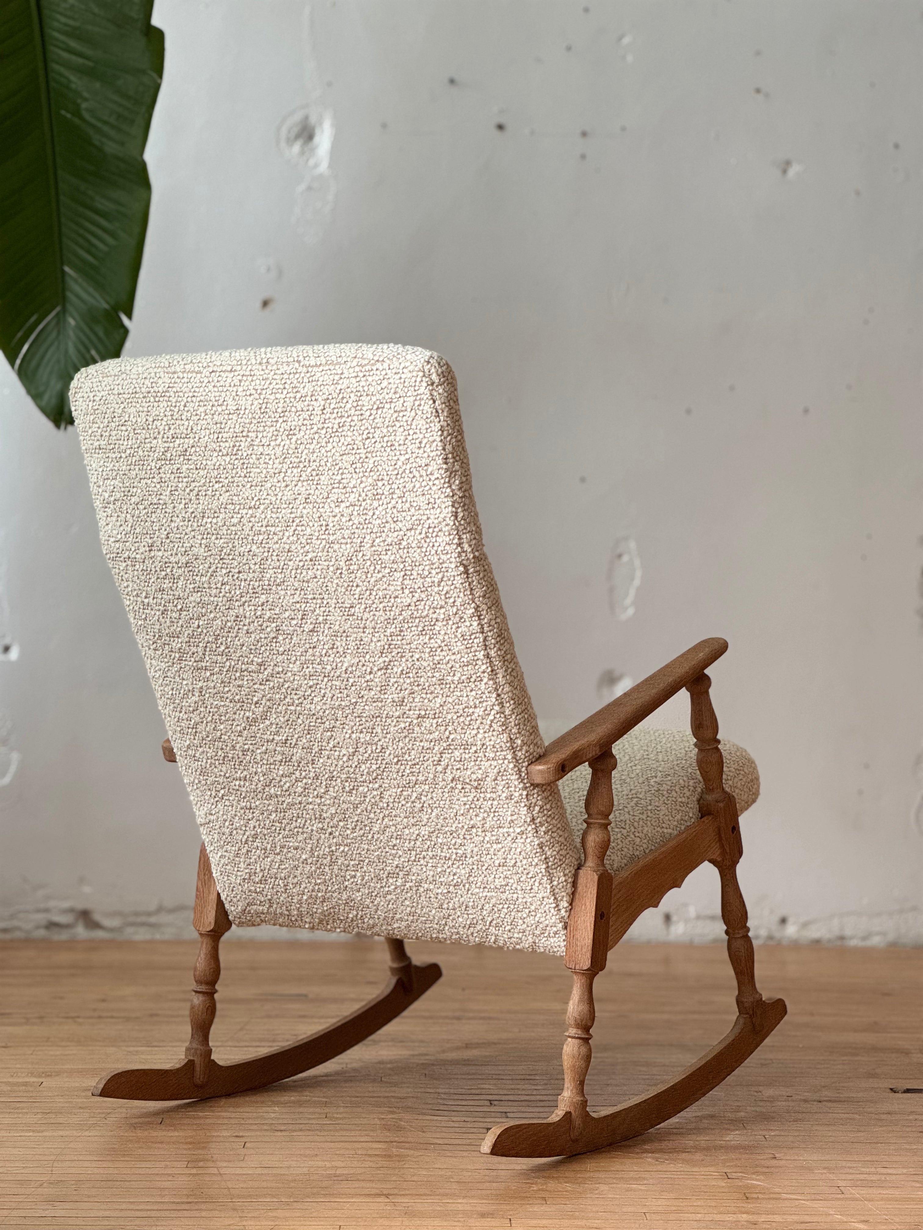 Danish Oak Rocking Chair by Henning Kjaernulf #2708 - On Hold