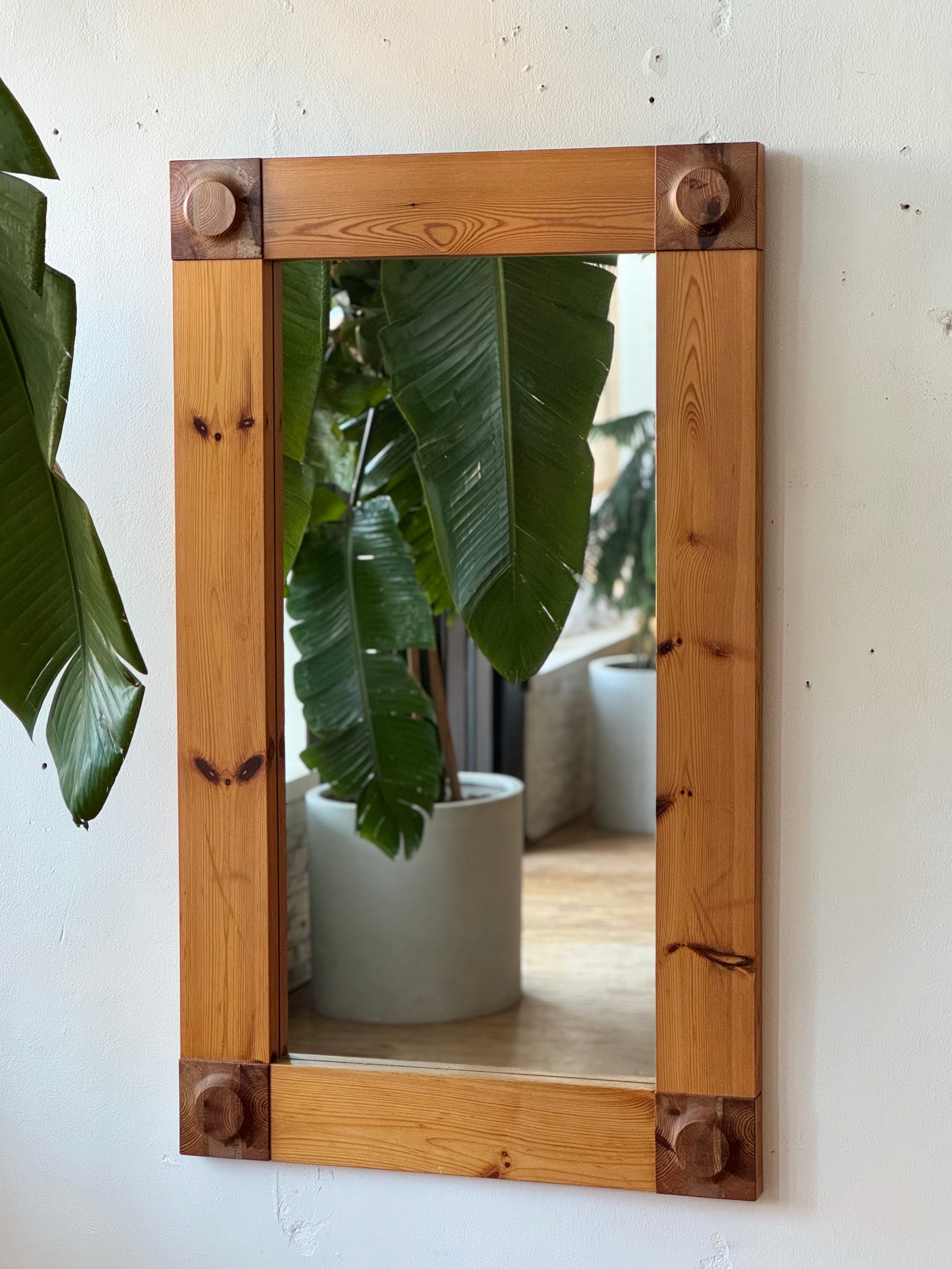 Swedish Pine Mirror #1912
