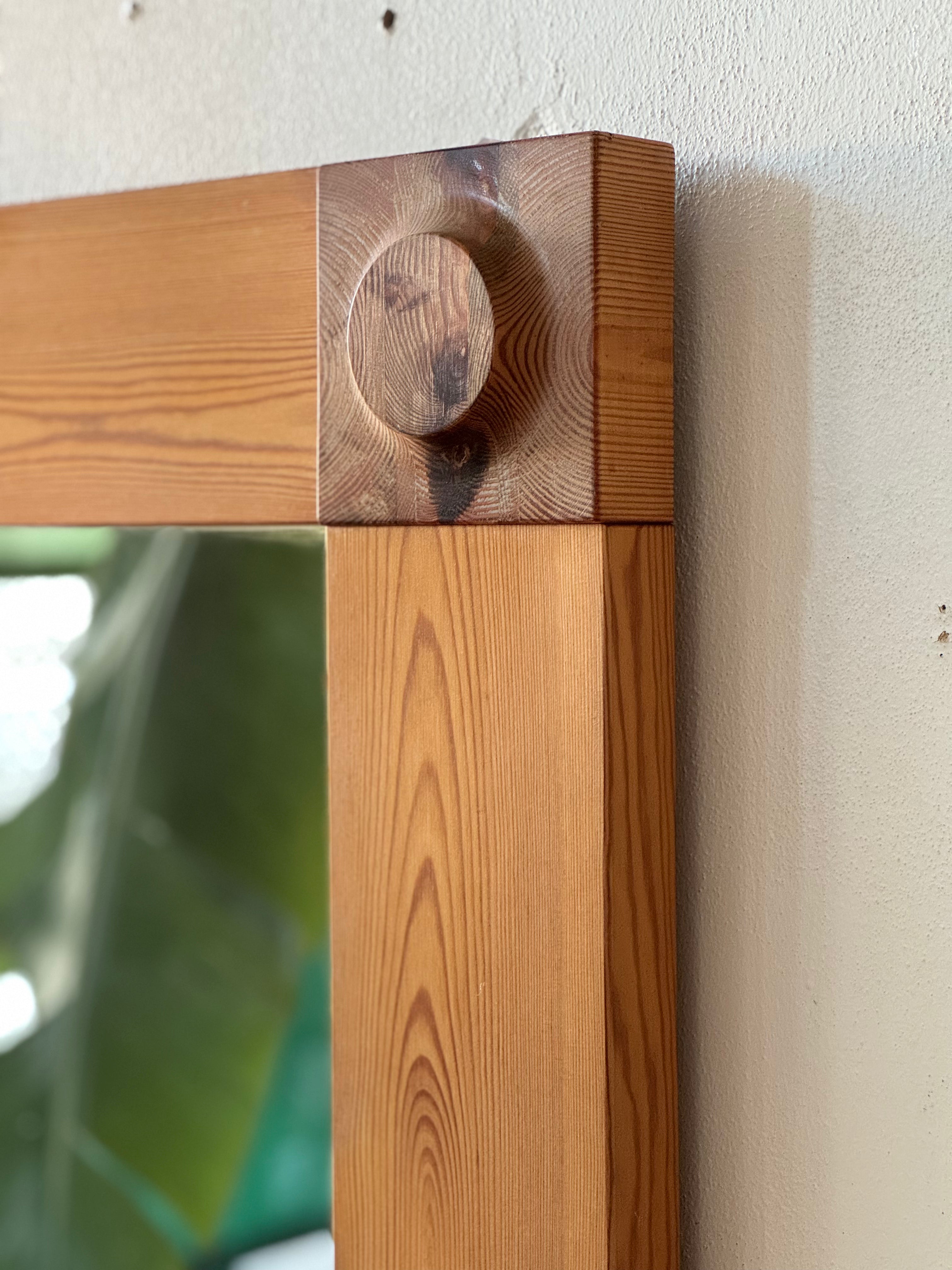 Swedish Pine Mirror #1912