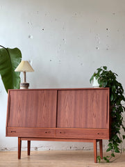 Danish Teak Highboard #2475