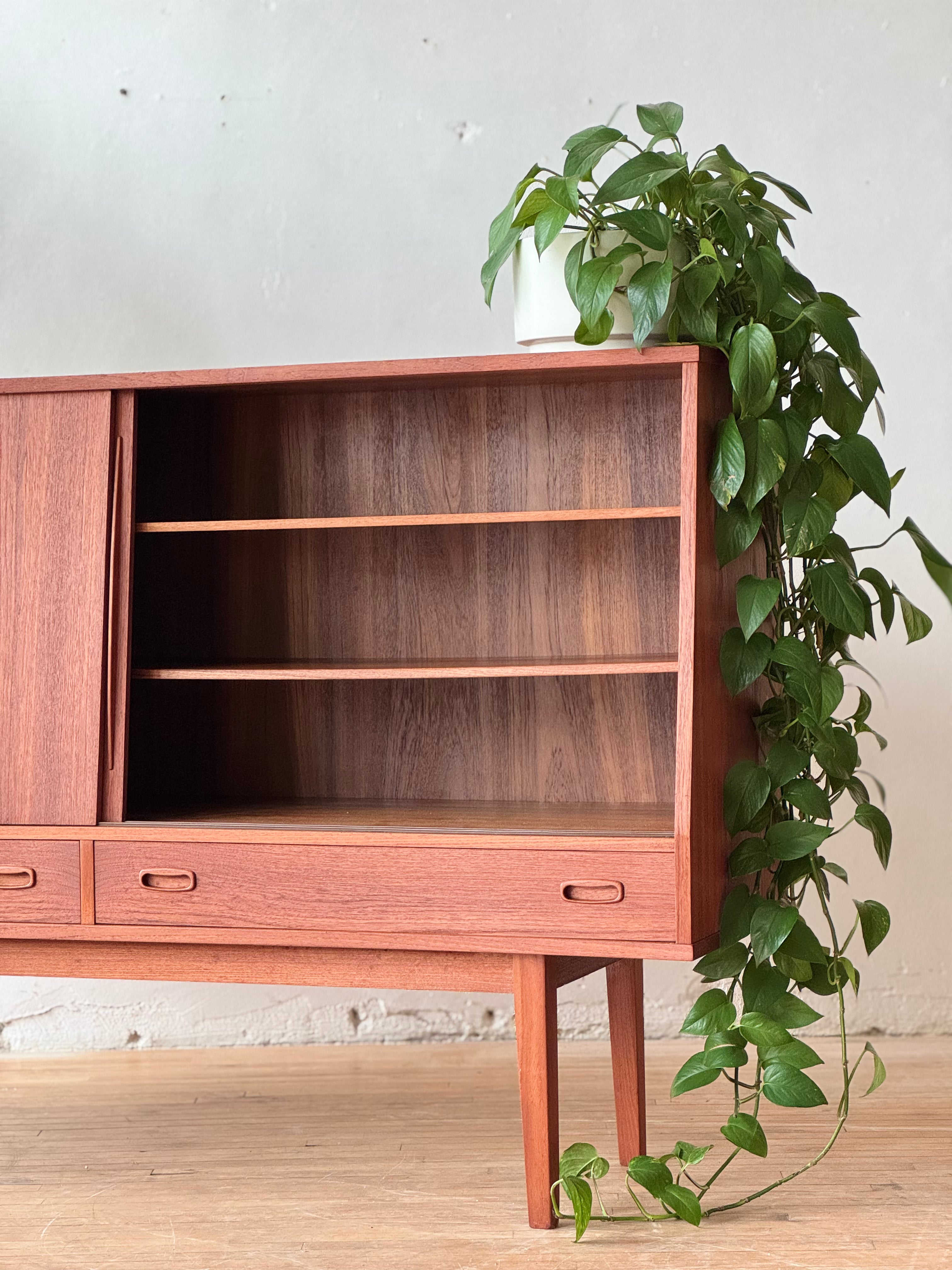 Danish Teak Highboard #2475