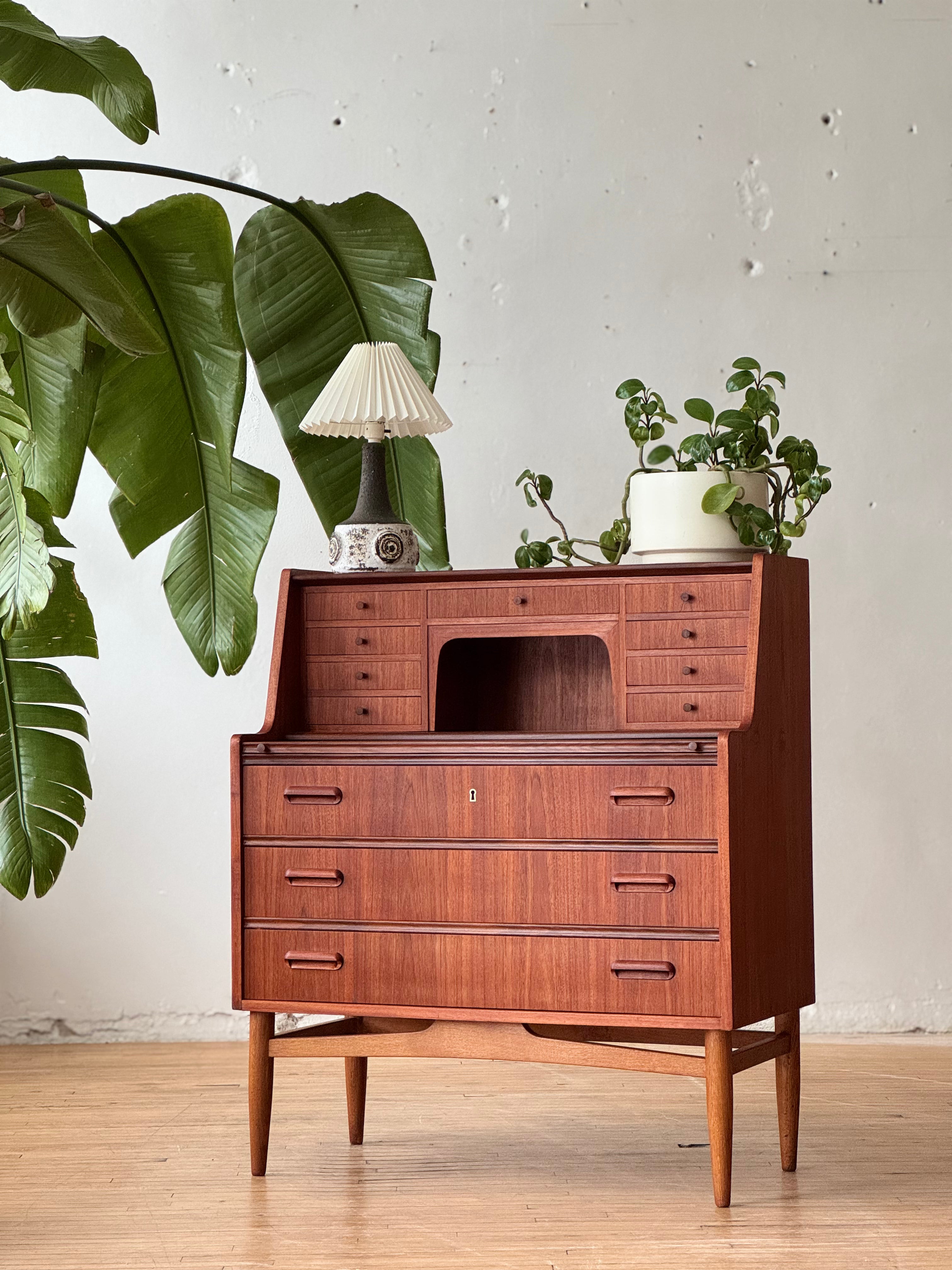 Danish Modern Teak Secretary #81
