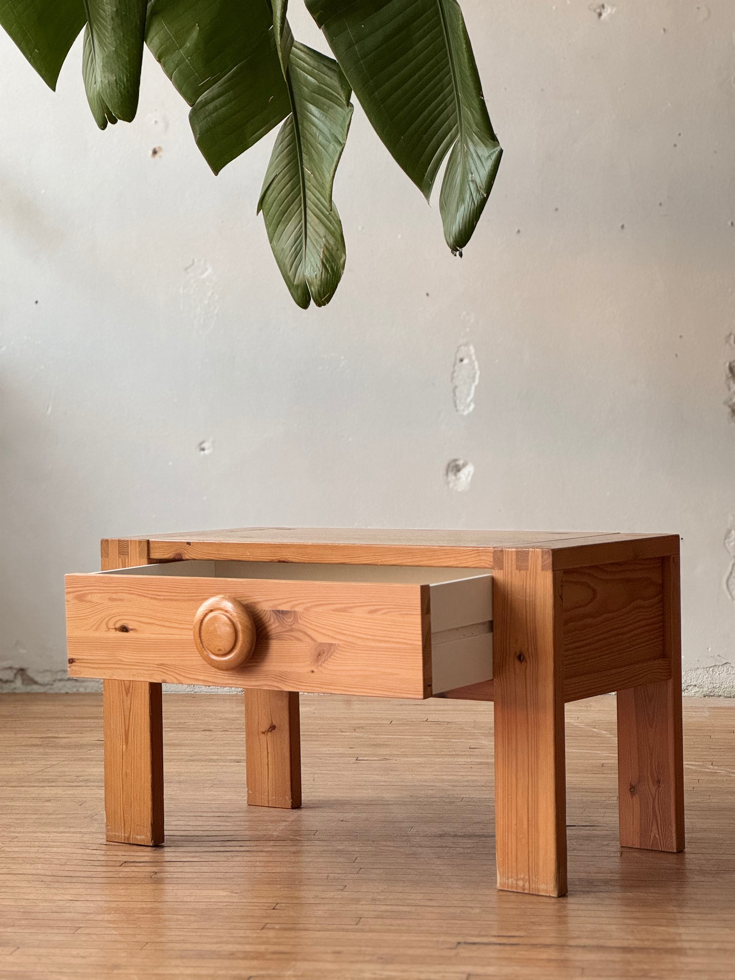 Swedish Pine Bench / Chest of Drawers #1921