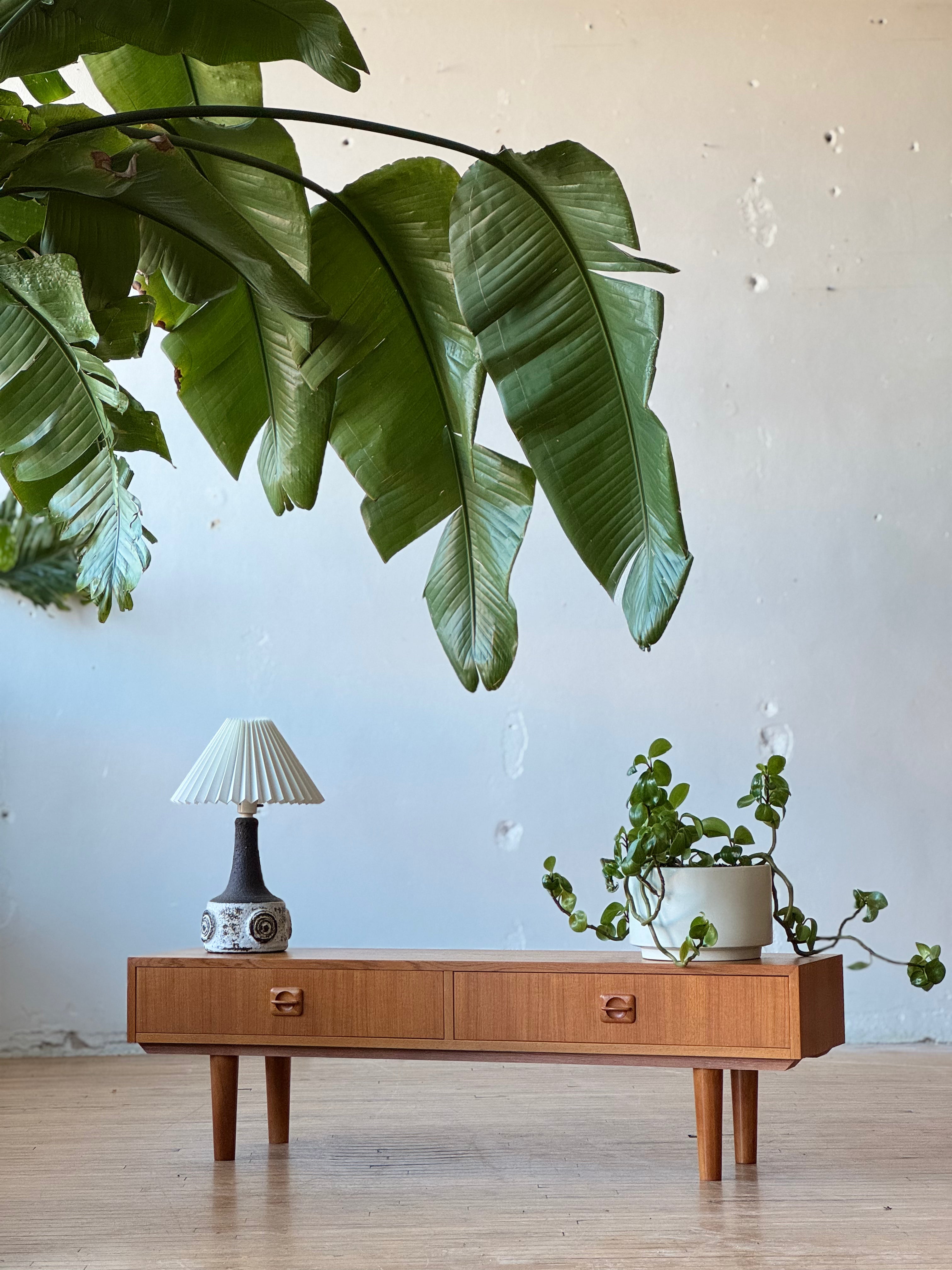Danish Modern Low Chest of Drawers / Bench - On Hold