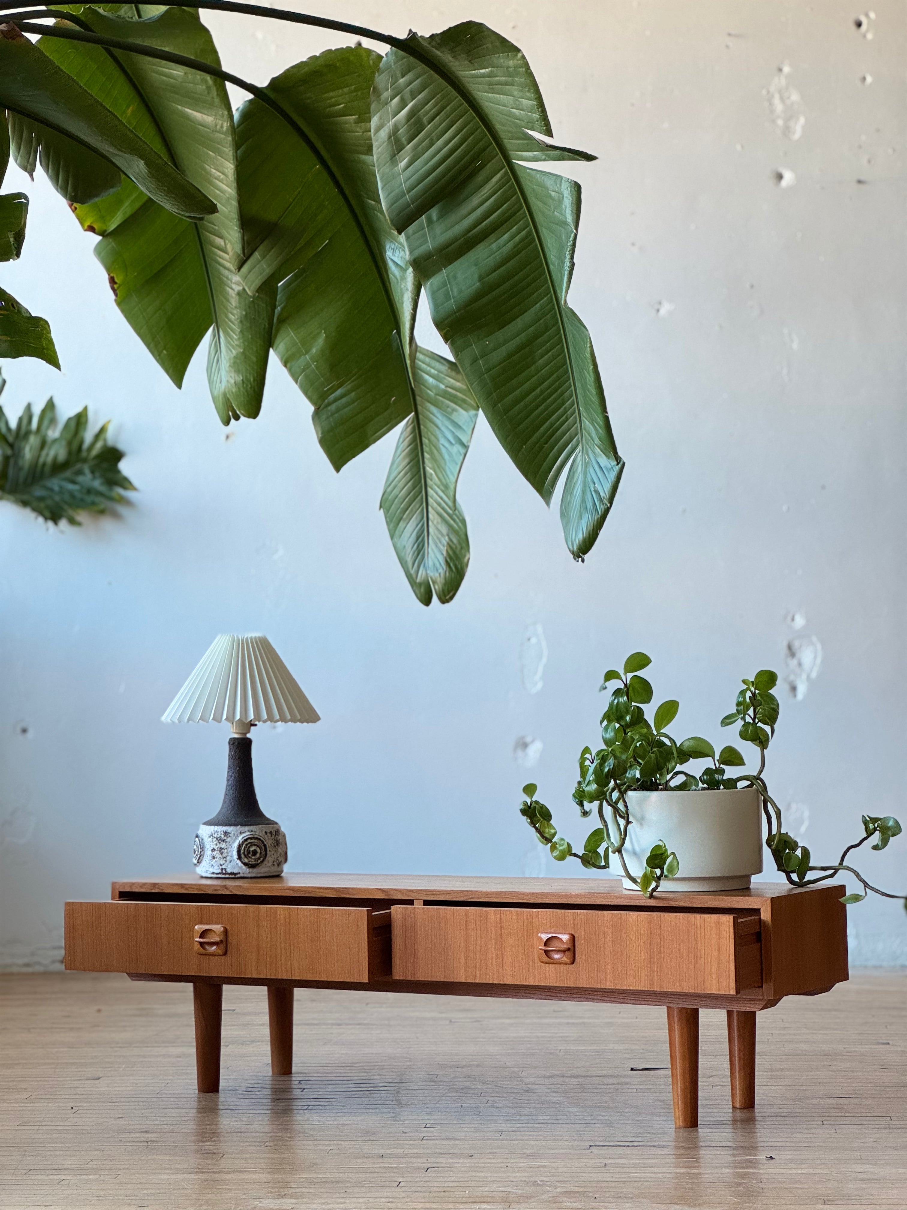 Danish Modern Low Chest of Drawers / Bench - On Hold