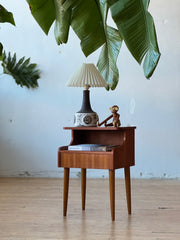 Danish Teak Bedside Table #2184