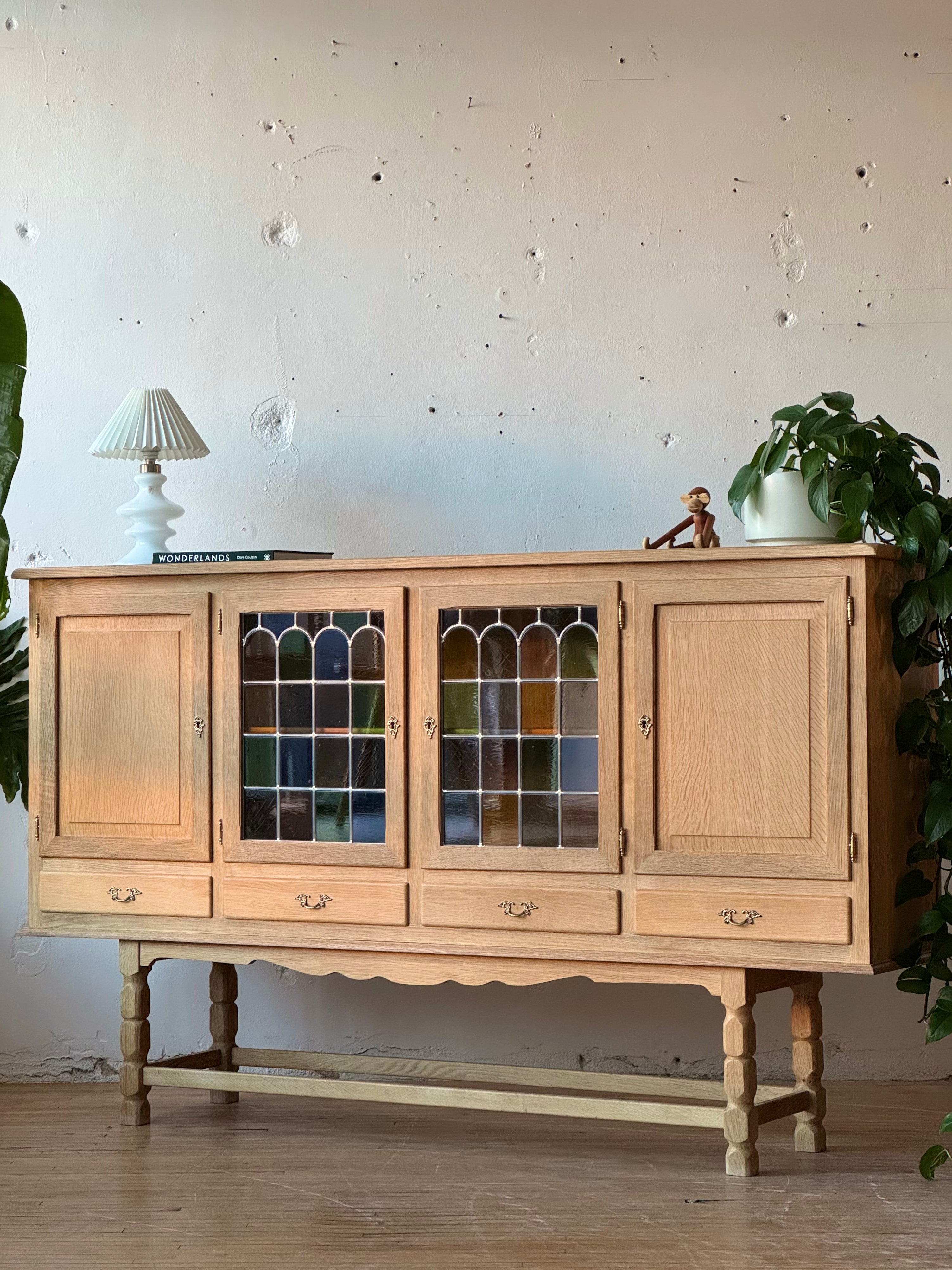 Danish Oak Sideboard by Henning Kjaernulf #2716